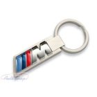Gyári BMW M logós rozsdamentes kulcstartó 80272454759