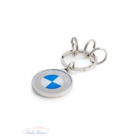 BMW Gyári BMW Logó rozsdamentes kulcstartó ‎80275A7E4B8