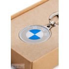 BMW Gyári BMW Logó rozsdamentes kulcstartó ‎80275A7E4B8