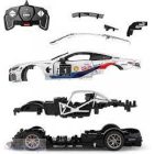 BMW Eredeti M8 GTE Összeszerelhető távirányítós autó