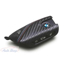    Gyári BMW M Performance alcantara - carbon kulcstok IX i20 F98 X4M LCI 82295A56C32