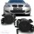 BMW FÜSTÖS M-TECH KÖDLÁMPA E60,E61,90,E91,E92,E93 M-Packet ködlámpák Lámpa alkatrész