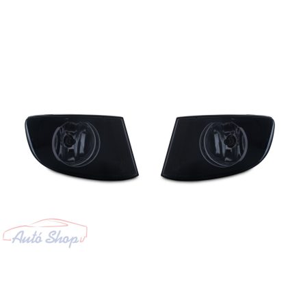 BMW E92 E93 fekete füst burás H8 ködlámpa pár 