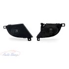 BMW E60 E61 fekete füst burás H8 ködlámpa pár 2007-2010