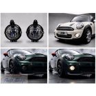 Mini Cooper Ködlámpák füstüveggel, R55/ R56/ R57/ R58/ R59 modellekhez, 2006-2013-as modellévekhez