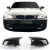 BMW E60, E61 Lci  M style M-Tech visszapillantó tükör borítás, fényes fekete , carbon 2007-2010