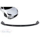 Tesla Model 3  fényes fekete koptató légterelő - lippe Spoiler Optikai tuning 2017-