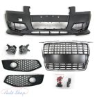 Audi A3 8P Első Lökhárító RS STYLE Fekete-Króm 06.05-04.08