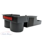 Tesla Model S (2012-től) és Model X (2015-től) modellekhez, középső konzoli tárolódoboz fekete színben