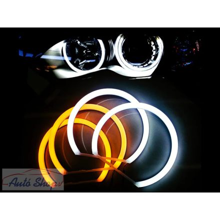 BMW ANGEL EYES DUAL COLOR OPAL SMD LED 4 X 131MM 