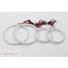 BMW E60/E61 Angel Eyes  Opal Smd Led szett BMW Angel Eyes Opal Led  E60/E61 Halogén izzóval szerelt Utólagosan beszerelhető Angel eyes 2003-2010