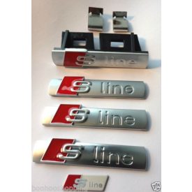 AUDI S LINE EMBLÉMA SZETT