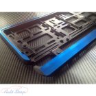 Rendszámtábla tartó, Rendszámtábla keret kék