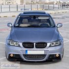BMW E90 E91 M-Tech , M-es M-Packet Design lakkozott fekete Spoiler,Koptató,Toldat,Légterelő,Minőségi termék.