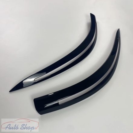 BMW 5-ös Széria E60, E61 Morcosító Szemöldök Fényes fekete Spoiler