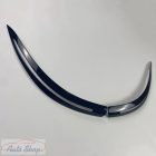 BMW 5-ös Széria E60, E61 Morcosító Szemöldök Fényes fekete Spoiler