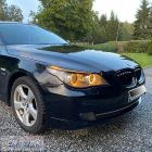 BMW 5-ös Széria E60, E61 Morcosító Szemöldök Fényes fekete Spoiler