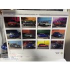 BMW Mini 2025-ös Nagy falinaptár ,  fali naptárak, határidő naplók 