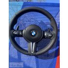 BMW M sport M3 F1 kormánykerék BMW  F20 2 3 F30 4 X1 X2 X3 X4 X5 F15 X6 M-es kék piros varratokkal 