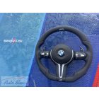 BMW M sport M3 F1 kormánykerék BMW  F20 2 3 F30 4 X1 X2 X3 X4 X5 F15 X6 M-es kék piros varratokkal 