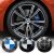 BMW 56mm-es felni kupak szett , BMW felniközép kupak szett Minőségi termék