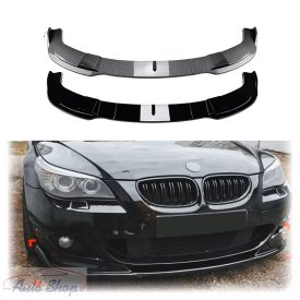   BMW E60 , E61 M-Tech , M-Packet M-es Fényes fekete első Lippe , Spoiler Toldat  2003-2010
