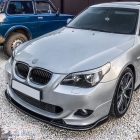 BMW E60 , E61 M-Tech , M-Packet M-es Fényes fekete első Lippe , Spoiler Toldat  2003-2010