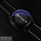 BMW fekete számlapos karóra M-es