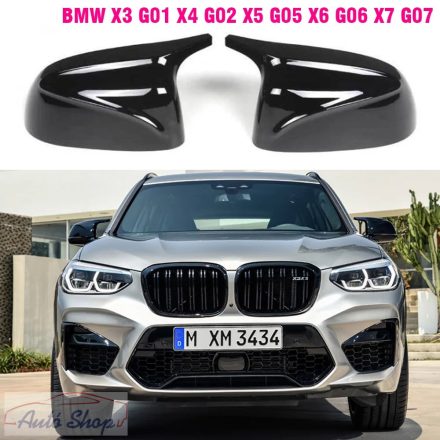 BMW G01,G02,G05,G06,X3,X4,X5, X6 M style visszapillantó tükör borítás