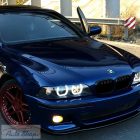 BMW E39 M-TECH M-ES ELSŐ FÉNYES FEKETE LÖKHÁRITÓ TOLDAT  LIPE