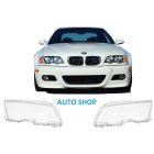 BMW E46 SEDAN,TOURING  ELSŐ LÁMPA BÚRA 1998-2001 ,  lámpabúra fényszóró búra Minőségi termék