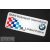 BMW  Motorsport ALUMÍNIUM 3D EMBLÉMA 