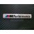 BMW M PERFORMANCE  ALUMÍNIUM EMBLÉMA 