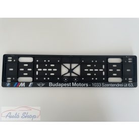   BMW GYÁRI  rendszámtábla tartó , Rendszámtábla keret , Rendszámtáblatartó