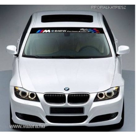 BMW M Szélvédő dekorációs fólia 