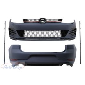   Volkswagen Golf 7 , VII  (MK7) GTI Look Lökhárító szett , Diffúzor és Küszöbpár, 7.5 GTI Style Design-ra átalakításhoz  Évj.: 2012 - 2017