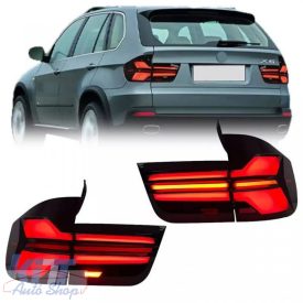   BMW X5 E70 07-13 LED Lámpa frissítéshez G05 LCI-re füstszínűre Hátsólámpa szett