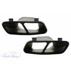 Mercedes A-Class W176 A45 Facelift AMG Design Hátsó diffúzor kipufogóvégekkel fényes fekete ( 2012-2015 )