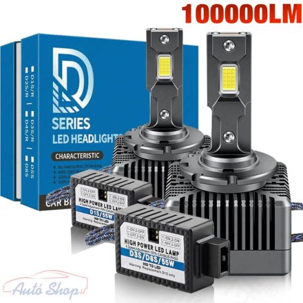 D1S , D1R LED IZZÓ 110W 100000lm CSP chip Canbus Ballast D Széria