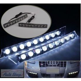 2 X LED DRL NAPPALI MENETFÉNY AUDI Q7,Q5,A6 !!!!!!