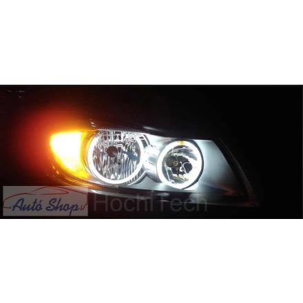 BMW E90 , E91  ANGEL EYES DUAL COLOR OPAL LED  STYLE  HALOGÉN LÁMPÁS