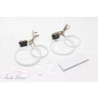 BMW E90 , E91  ANGEL EYES DUAL COLOR OPAL LED  STYLE  HALOGÉN LÁMPÁS