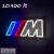 BMW M neonreklám, autós LED neon éjszakai lámpa, BMW GARAGE BMW - Garázstábla 40 x 15 cm