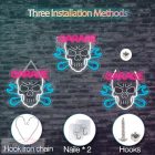 Autószerelő műhely LED tábla  neonreklám dekoráció , autós LED neon éjszakai lámpa,  BMW GARAGE - Garázstábla  38 x 28,7 cm