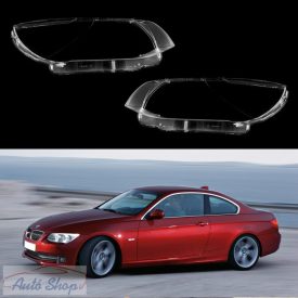   BMW E92 Coupe  , E93 LCI Cábrió  LÁMPA BÚRA  SZETT 2010-2013,  lámpabúra fényszóró búra Minőségi termék