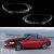 BMW E92 Coupe  , E93 LCI Cábrió  LÁMPA BÚRA  SZETT 2010-2013,  lámpabúra fényszóró búra Minőségi termék