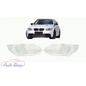   BMW E92 Coupe  , E93 Cábrió  LÁMPA BÚRA  SZETT 2006-2009,  lámpabúra fényszóró búra Minőségi termék