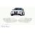 BMW E92 Coupe  , E93 Cábrió  LÁMPA BÚRA  SZETT 2006-2009,  lámpabúra fényszóró búra Minőségi termék