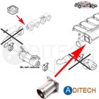 BMW EGR Helyettesitő falazó/eltávolító EGR szett E46 , E39 , E38 , E53 , E65