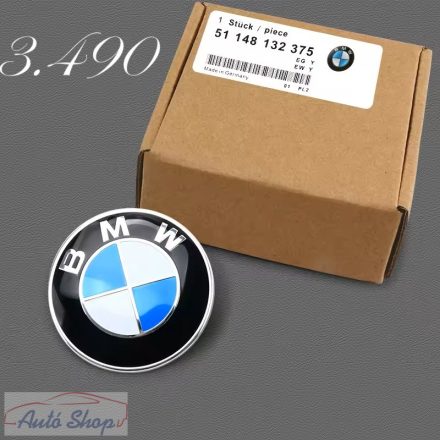 BMW Embléma KÉK-FEHÉR 82, 74mm, 78mm Minőségi termék 